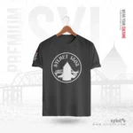 Sylhet 1303 Circle  | Premium Gray T-shirt