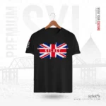 UK Flag ~ Sylhet ~ United Kingdom | Premium Black T-shirt