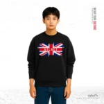 UK Flag ~ Sylhet ~ United Kingdom | Premium Men Sweatshirt - Image 2