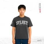 Sylhet ESTD 1772  | Premium Gray T-shirt - Image 2