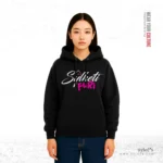 Sylheti Furi | Personalized Premium Women Black Hoodie - Image 2