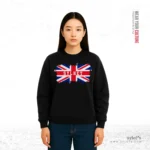 UK Flag ~ Sylhet ~ United Kingdom | Premium Women Sweatshirt - Image 2