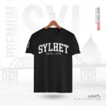 Sylhet ESTD 1772  | Premium Black T-shirt