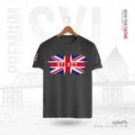 UK Flag ~ Sylhet ~ United Kingdom | Premium Gray T-shirt