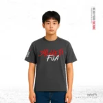 Sylheti Fua Typography | Premium Gray T-shirt - Image 2