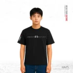 Sylhet ~ London | Tower Bridge | Premium Black T-shirt - Image 2