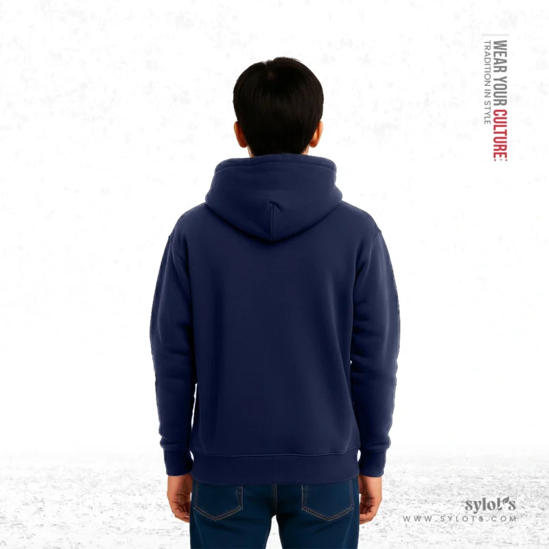 Sylhet ~ London | Tower Bridge | Premium Blue Hoodie - Image 2