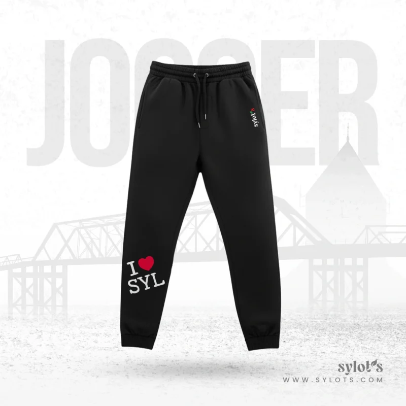 I love SYL | Premium Men Jogger - Image 2
