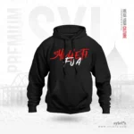 Sylheti Fua Typography | Premium Black Hoodie