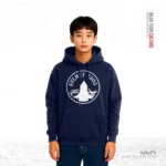 Sylhet 1303 Circle | Premium Blue Hoodie - Image 2