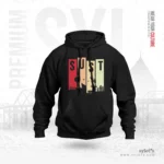 SUST (Shahjalal University) | Premium Men Black Hoodie