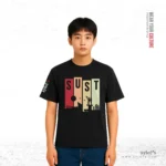 SUST (Shahjalal University) | Premium Black T-shirt - Image 2