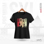 SUST (Shahjalal University) | Premium Women Black T-shirt