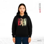 SUST (Shahjalal University) | Premium Women’s Black Hoodie - Image 2