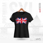 UK Flag ~ Sylhet ~ United Kingdom | Premium Women Black T-shirt
