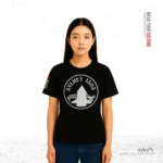 Sylhet 1303 Circle  | Premium Black T-shirt - Image 2