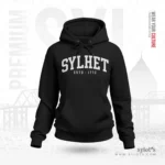 Sylhet ESTD 1772 | Premium Women Black Hoodie